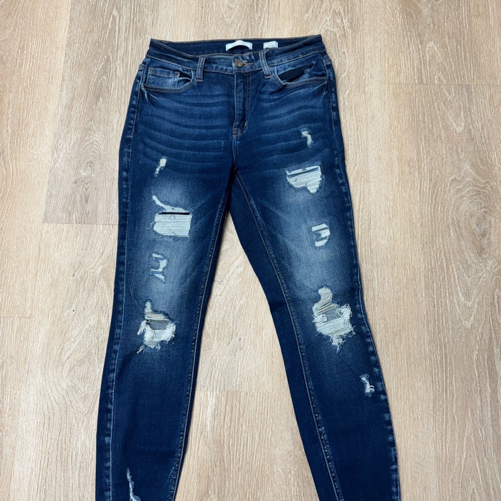 Kancan Distressed Skinny Jeans